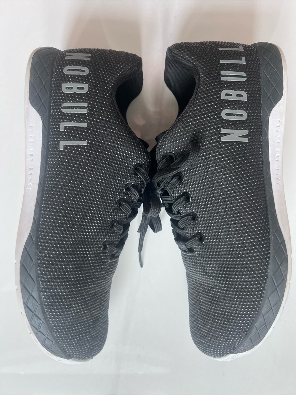 Nobull Men's Outwork in Black and white Size 10 like new!